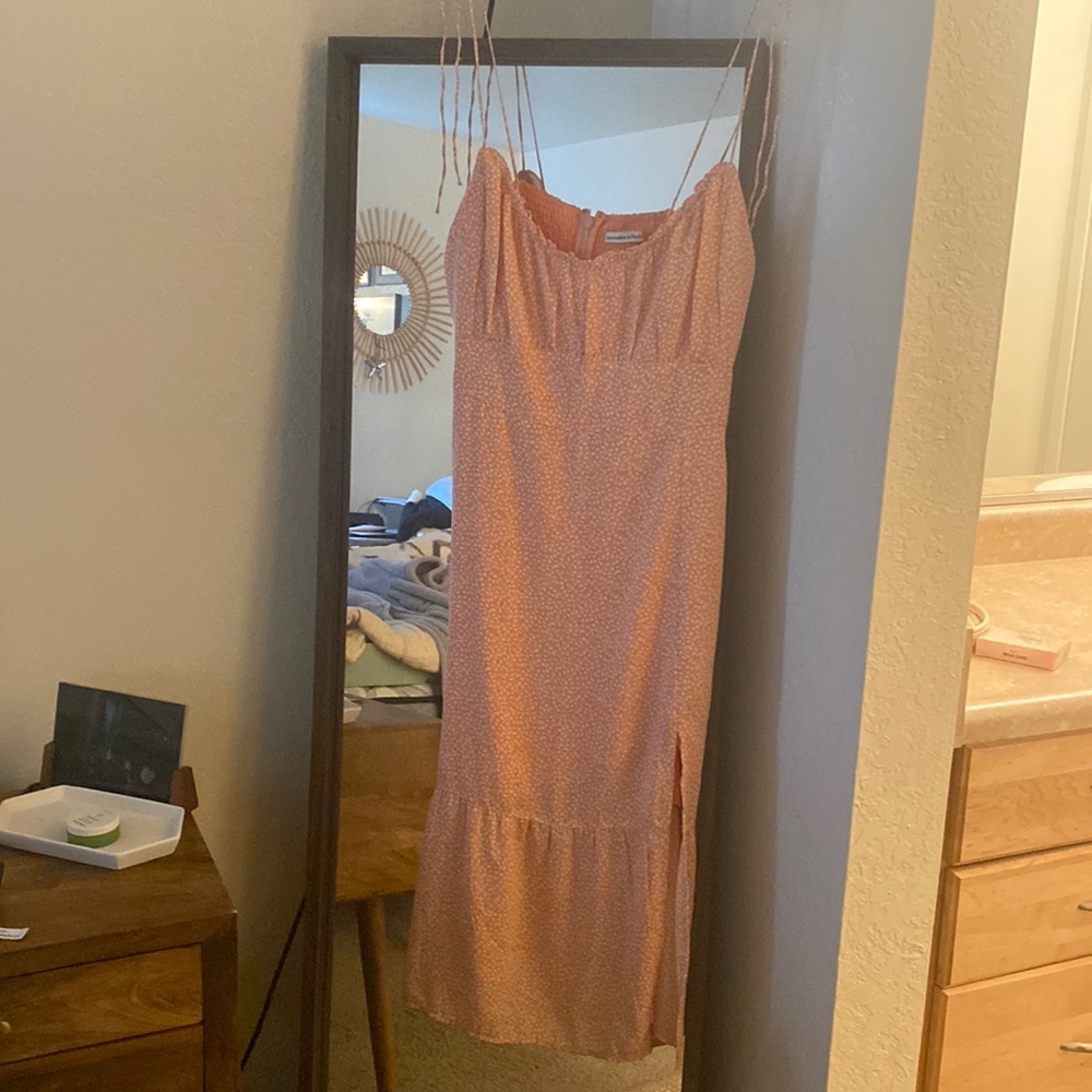 Abercrombie midi summer dress. size l.